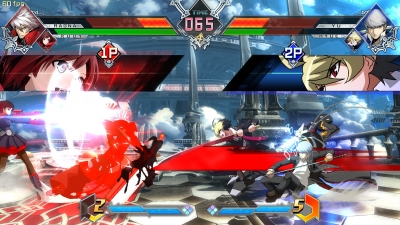 Screen ze hry BlazBlue Cross Tag Battle