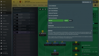 Screen ze hry Football Manager 2018