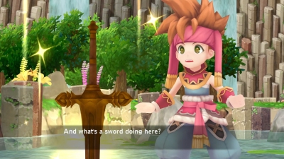 Screen ze hry Secret of Mana