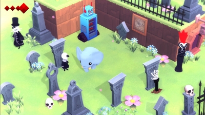 Screen ze hry Yono and the Celestial Elephants