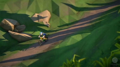 Screen ze hry Lonely Mountains: Downhill