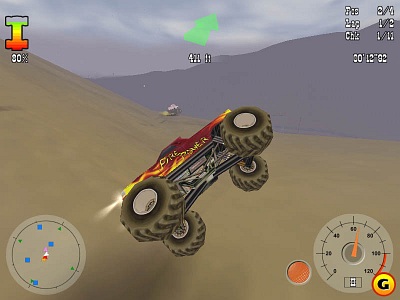 Screen Monster Truck Rumble