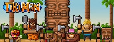 Screen ze hry Tiki Man