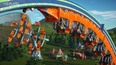 Screen ze hry Planet Coaster