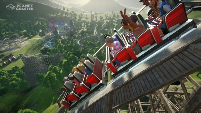 Screen ze hry Planet Coaster
