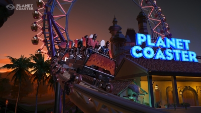 Screen ze hry Planet Coaster