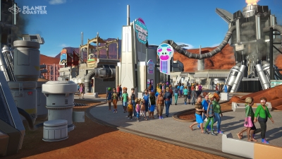 Screen ze hry Planet Coaster