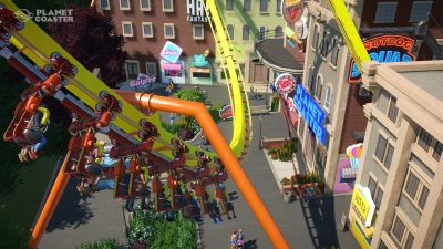 Screen ze hry Planet Coaster