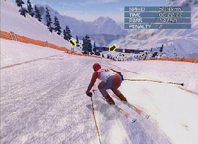 Screen ze hry Alpine Skiing 2005