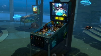 Screen ze hry Pinball FX2 VR