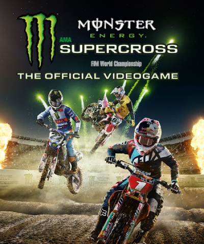 Artwork ke he Monster Energy Supercross: The Official Videogame