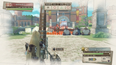 Screen ze hry Valkyria Chronicles 4