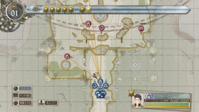 Screen ze hry Valkyria Chronicles 4