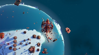 Screen ze hry Planetary Annihilation: Titans