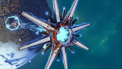 Screen ze hry Planetary Annihilation: Titans