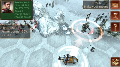 Screen ze hry Hex Commander: Fantasy Heroes