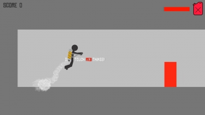 Screen ze hry Stickman Jetpack