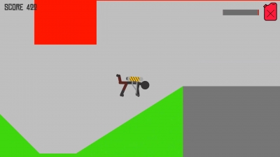 Screen ze hry Stickman Jetpack