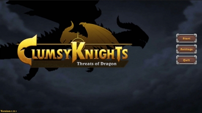 Screen ze hry Clumsy Knights : Threats of Dragon