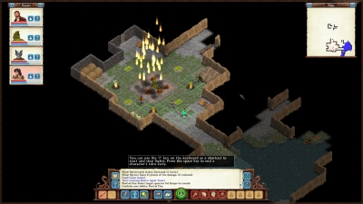 Screen ze hry Avernum 3: Ruined World