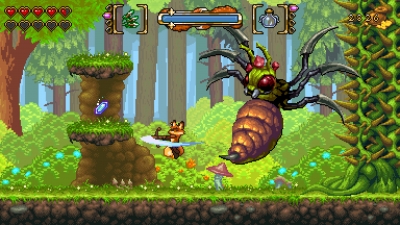 Screen ze hry Fox n Forests