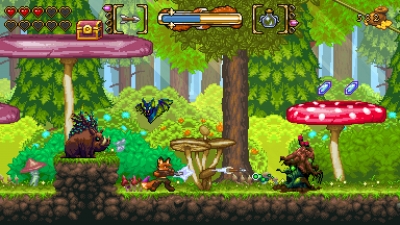 Screen ze hry Fox n Forests