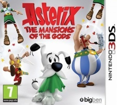 Artwork ke he Asterix: The Mansions of the Gods