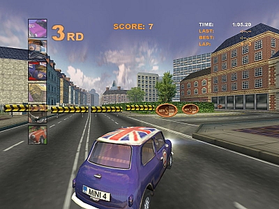 Screen ze hry Austin Cooper S Racing