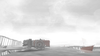 Screen ze hry FAR: Lone Sails
