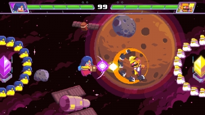 Screen ze hry Ultra Space Battle Brawl