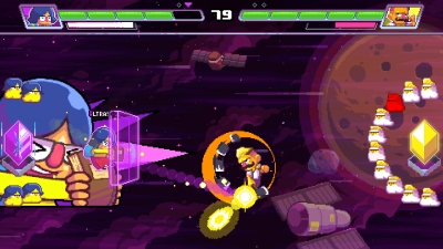 Screen ze hry Ultra Space Battle Brawl