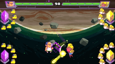 Screen ze hry Ultra Space Battle Brawl