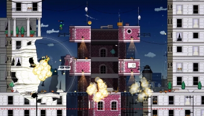 Screen ze hry Super Rocket Shootout