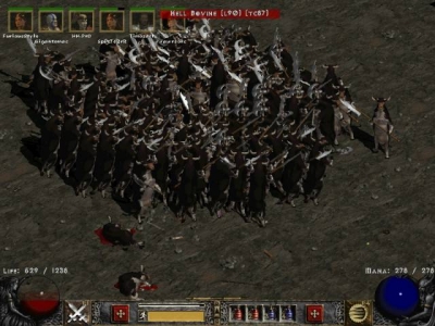 Screen ze hry Diablo II: Lord of Destruction