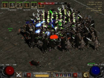 Screen ze hry Diablo II: Lord of Destruction