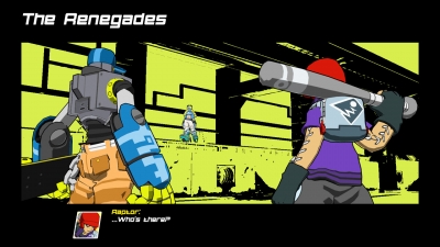 Screen ze hry Lethal League Blaze