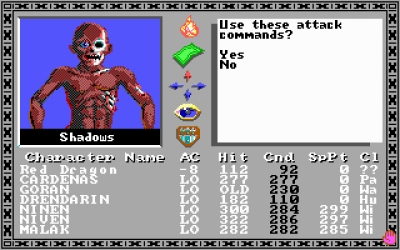 Screen ze hry Bards Tale, The