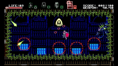 Screen ze hry Bloodstained: Curse of the Moon