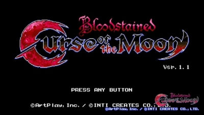 Artwork ke he Bloodstained: Curse of the Moon