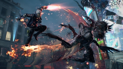 Screen ze hry Devil May Cry 5