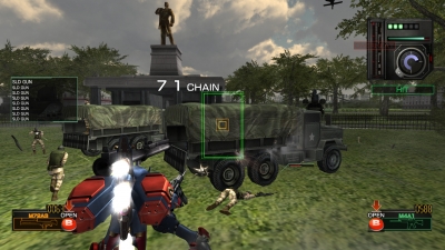 Screen ze hry Metal Wolf Chaos XD