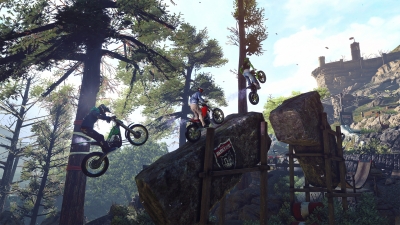 Screen ze hry Trials Rising