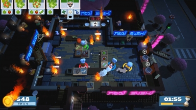 Screen ze hry Overcooked! 2