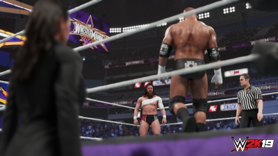 Screen ze hry WWE 2K19