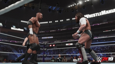 Screen ze hry WWE 2K19