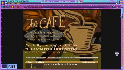 Screen ze hry Hypnospace Outlaw