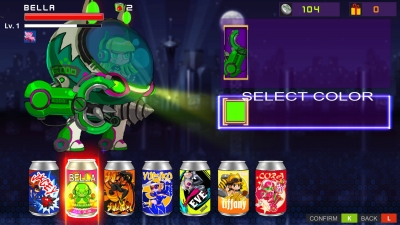 Screen ze hry Soda Girls