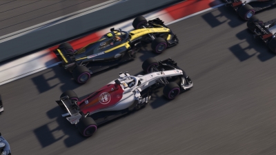 Screen ze hry F1 2018