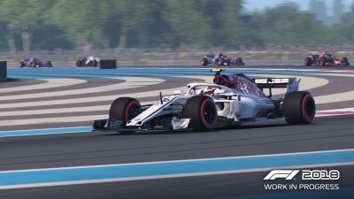 Screen ze hry F1 2018