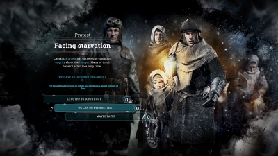 Screen ze hry Frostpunk